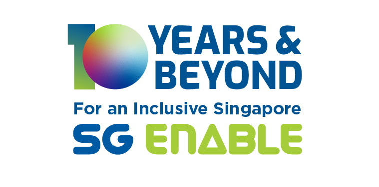 SG Enable's 10th year anniversary logo