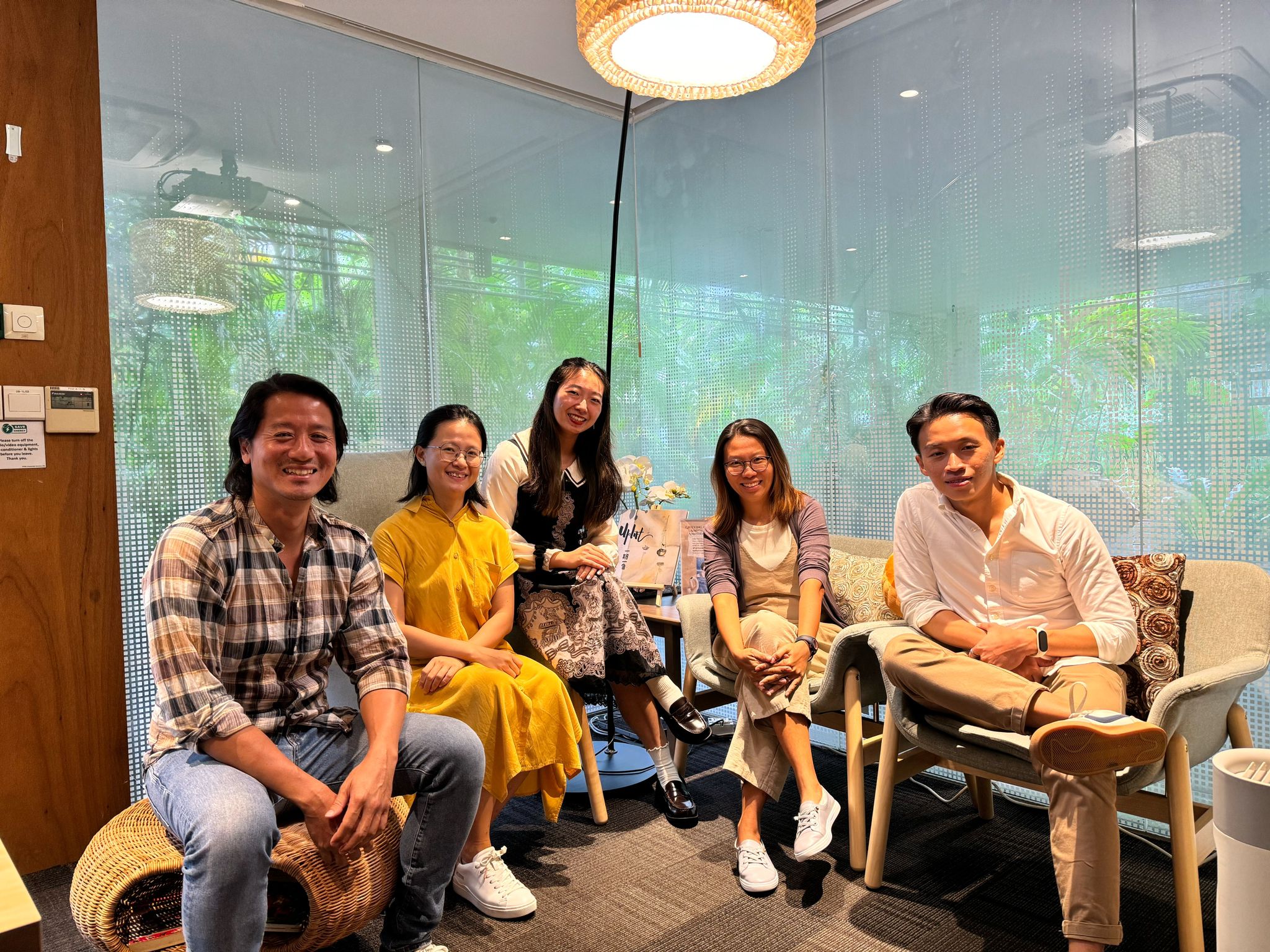 Group photo of CaringSG staff