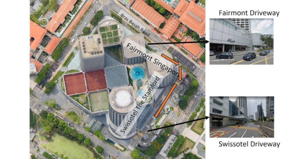 directional info to raffles city convention centre