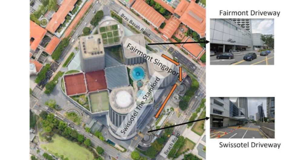 directional info to raffles city convention centre mobile